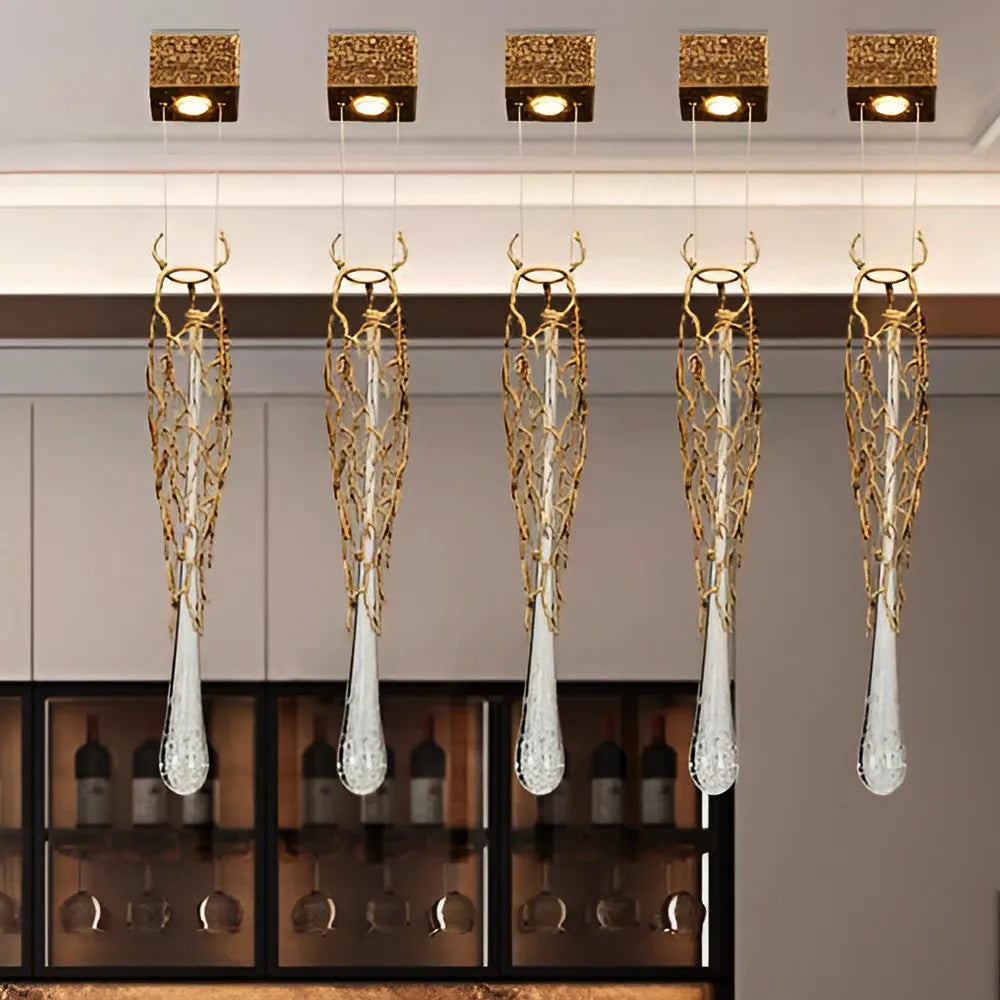 Golden Dew Pendant Light