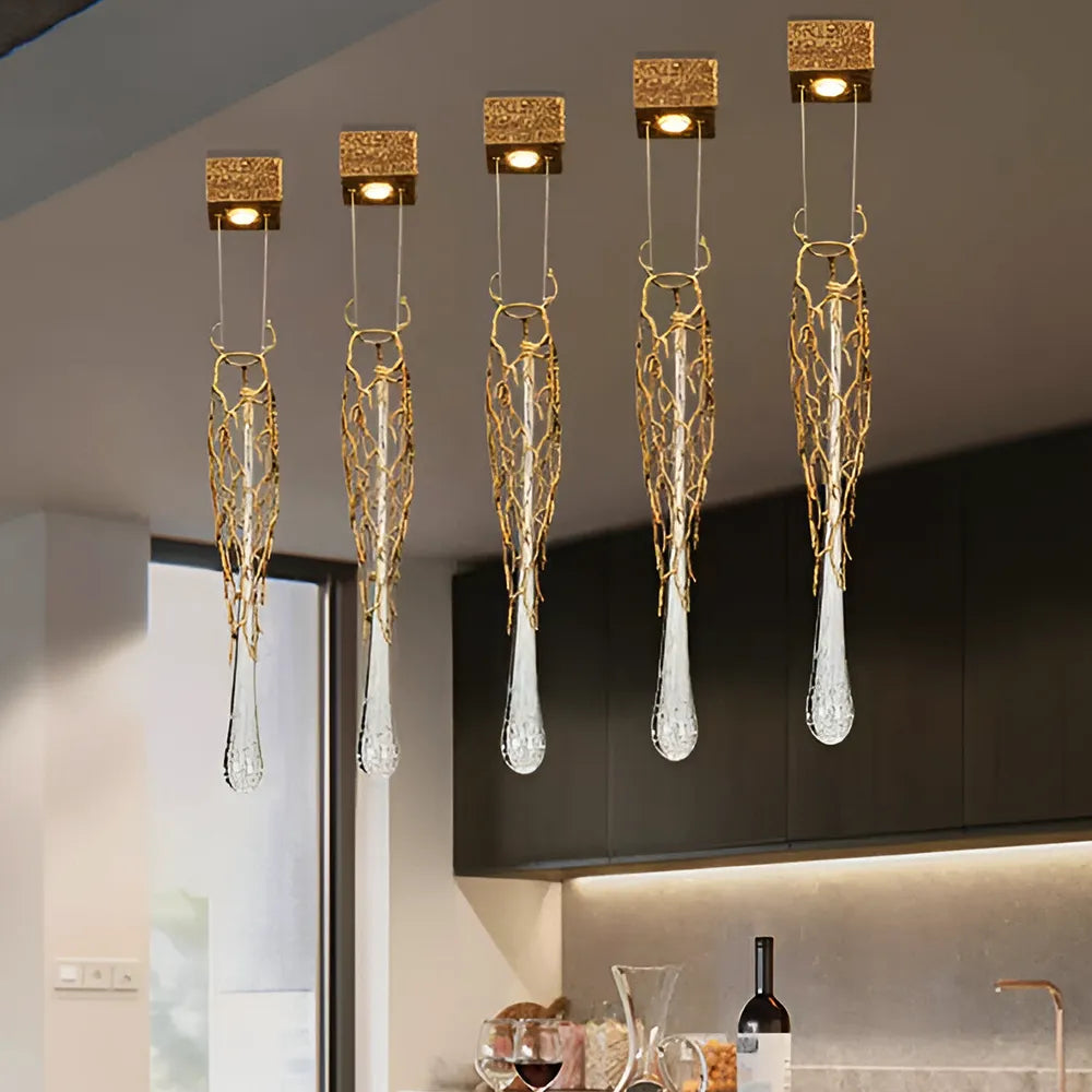 Golden Dew Pendant Light