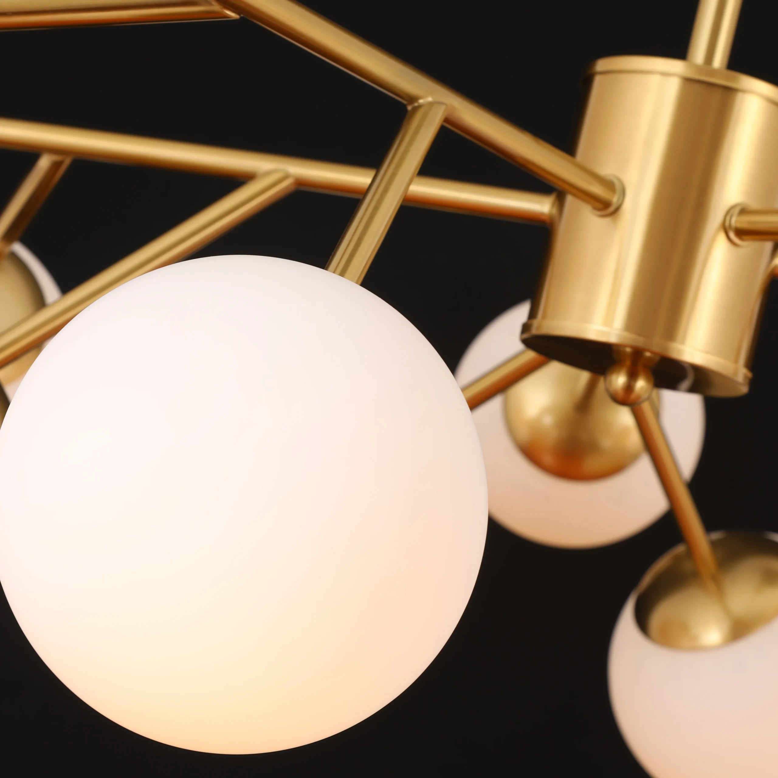 Lumosfera Orbit Luxe Modern Globe Chandelier