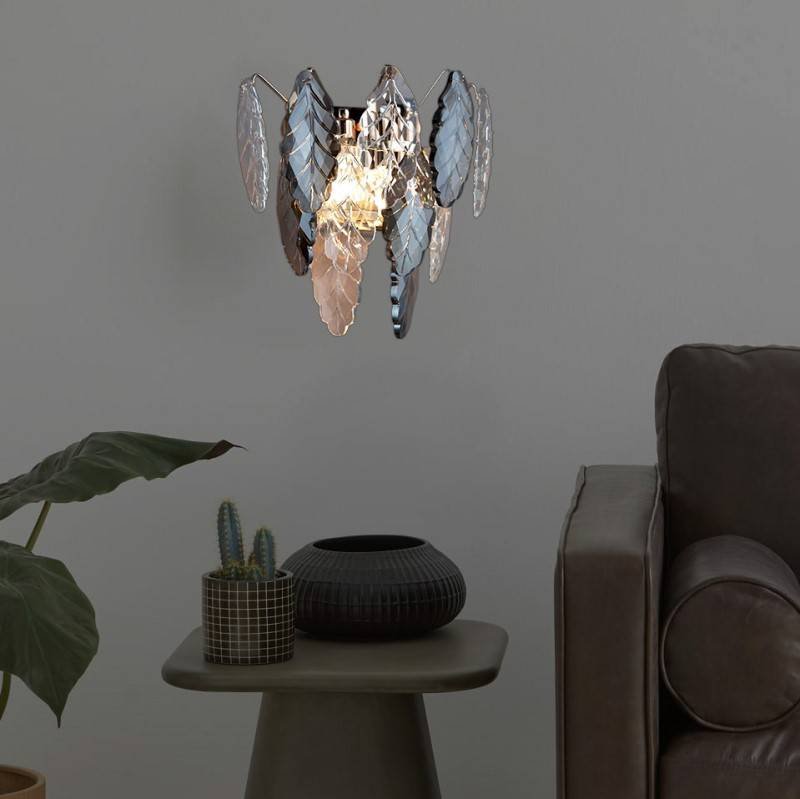 Jasmine's Jewel Crystal Wall Lamp