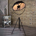 Electro Edge (Iron, Fabric) Floor Lamp