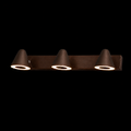3-Light Cone LED Wall Sconce