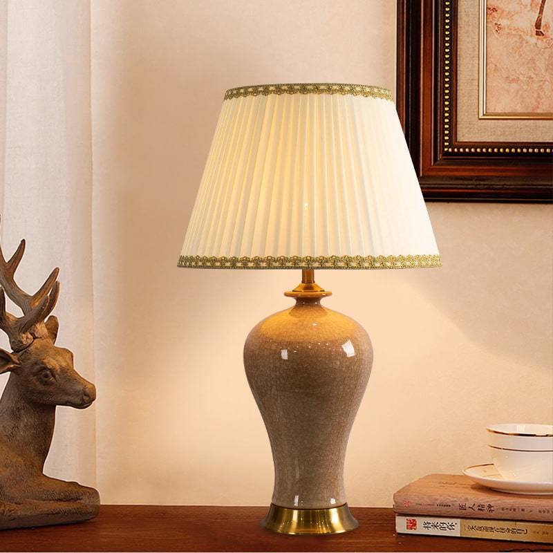 Enchanted (Ceramic, Fabric) Table Lamp