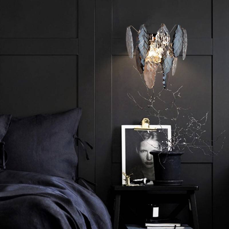 Jasmine's Jewel Crystal Wall Lamp