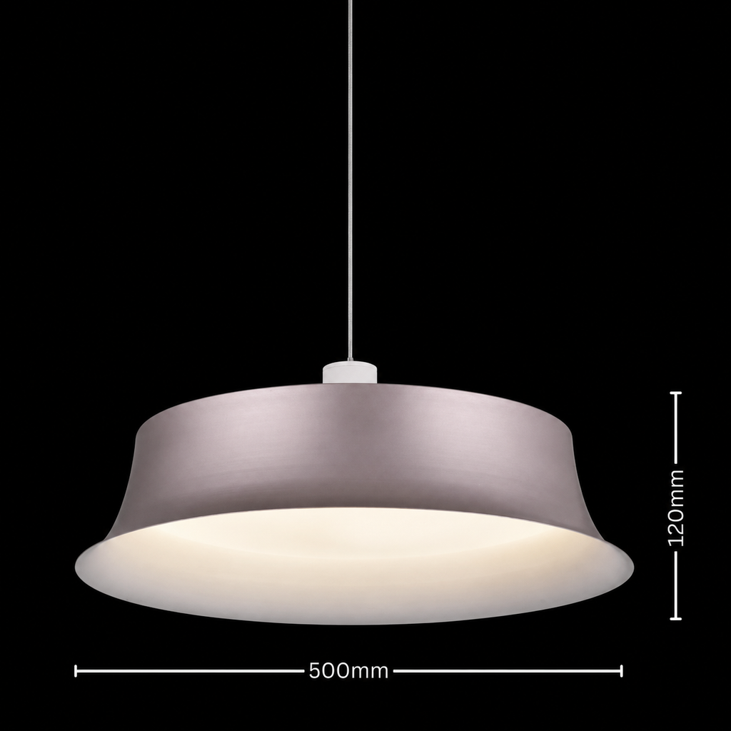 CoralGlow Modern Hanging Pendant Light