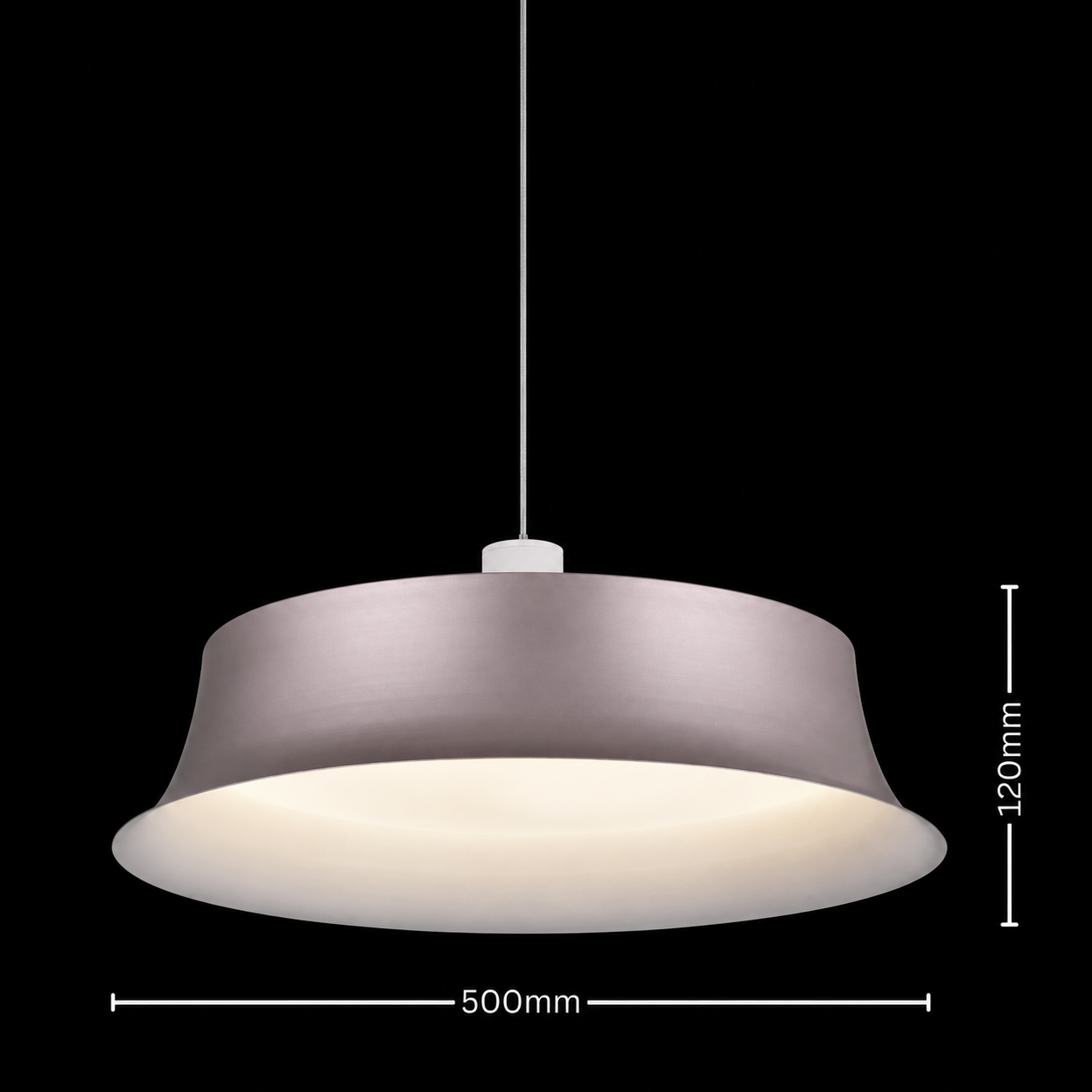 CoralGlow Modern Hanging Pendant Light