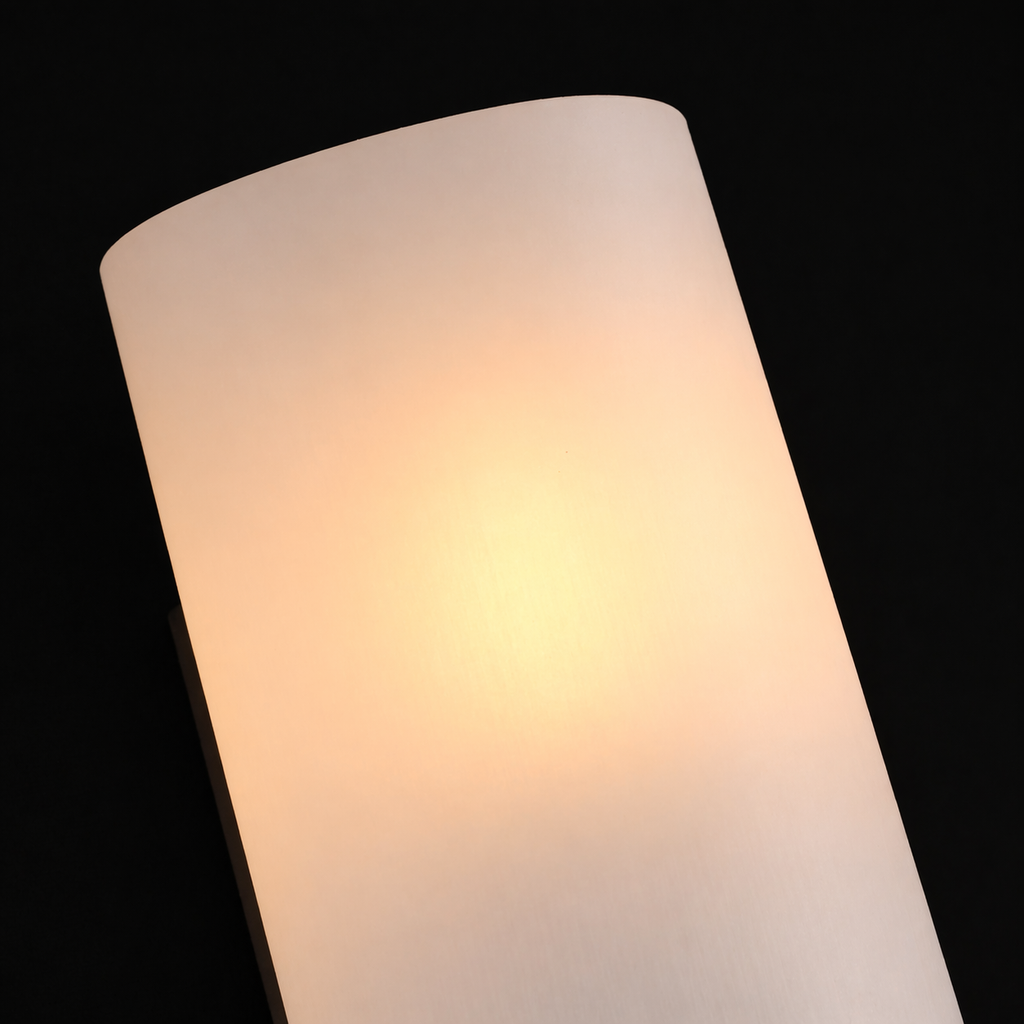 Noctis Frost Cylinder Wall Light