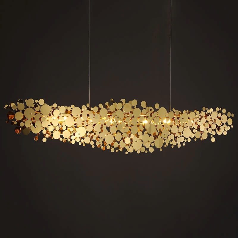 Solar Serenades(Gold) Chandelier