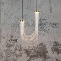 Jazzed(Pmma Fibre, Brass) LED Hanging Light