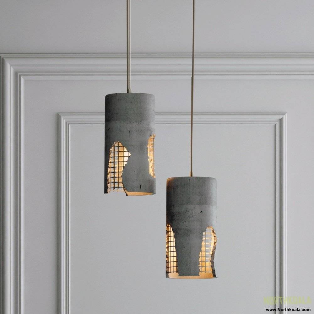 Modern Muse Natural Cement Pendant