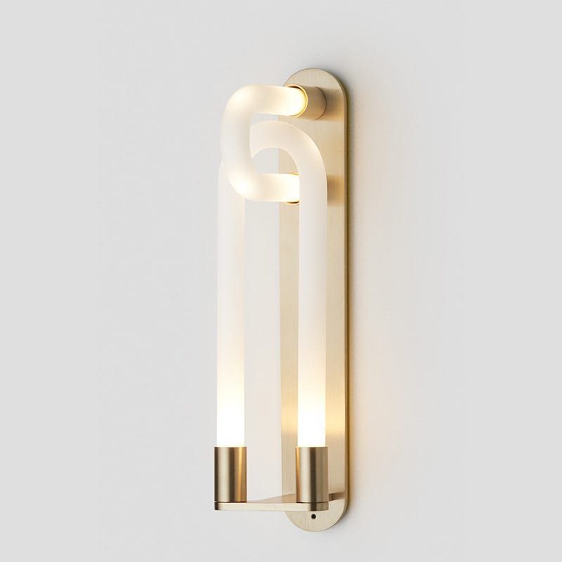 Sculpted Ties LED Wall Lamp