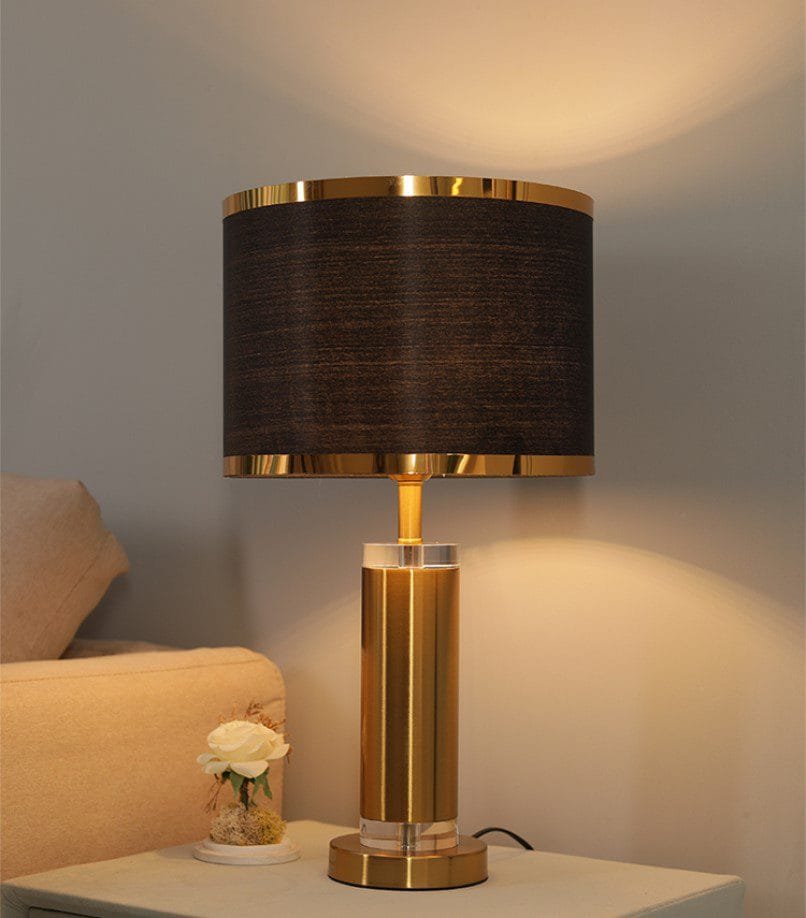 Blink Your Eyes (Iron, Fabric) Table Lamp