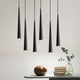 Heston 6 Black Pendant Light