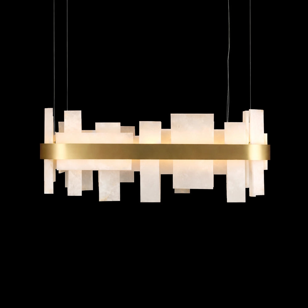 Strata Marble Skyline Chandelier