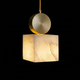 Caldera Marble Cube Pendant Light