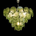 Verdant Halo Disc Chandelier