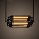 Rustic Refuge Parallel Iron Pendant Light