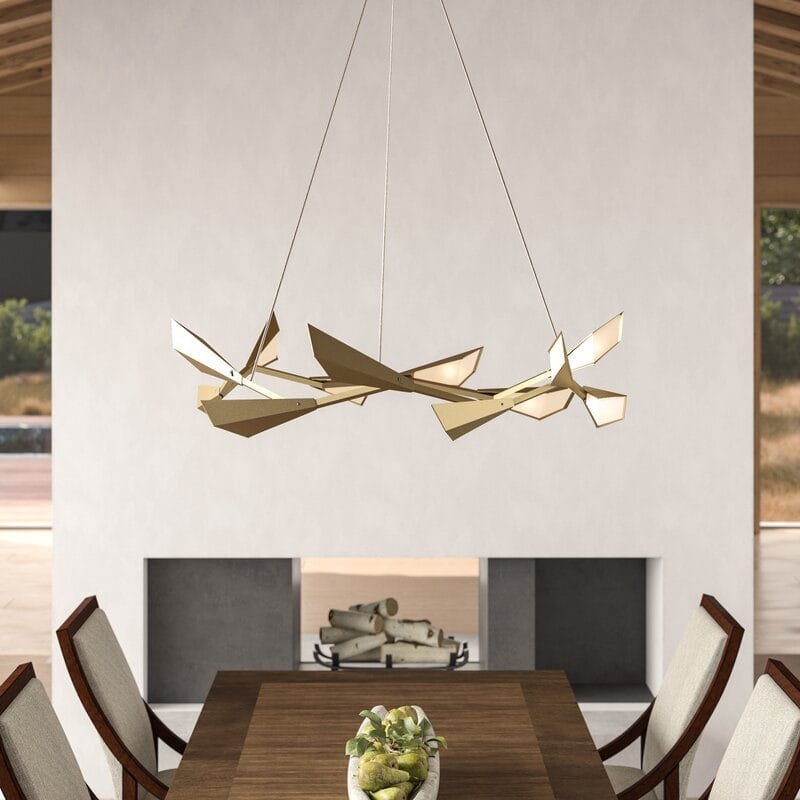 Swoopz-10Heads Chandelier
