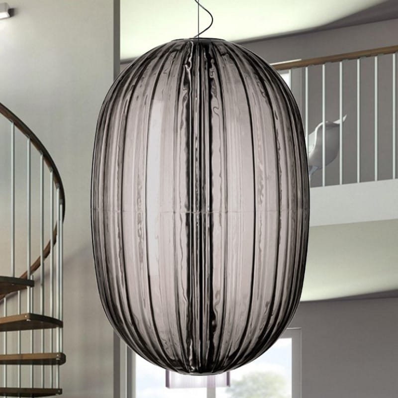Shadowed Glass Pendant Lamp