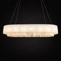 Serenity Marble Rectangle Chandelier
