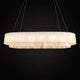 Serenity Marble Rectangle Chandelier