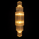 Tiered Crystal Column Wall Light