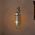 Zayra Antique Brass Wall Lantern