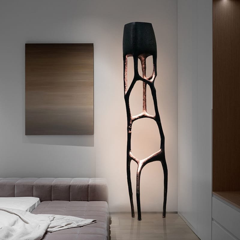 Theodore (Fiber) Floor Lamp