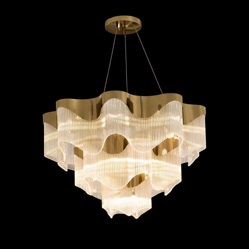 Seashell Sonata Wave Chandelier