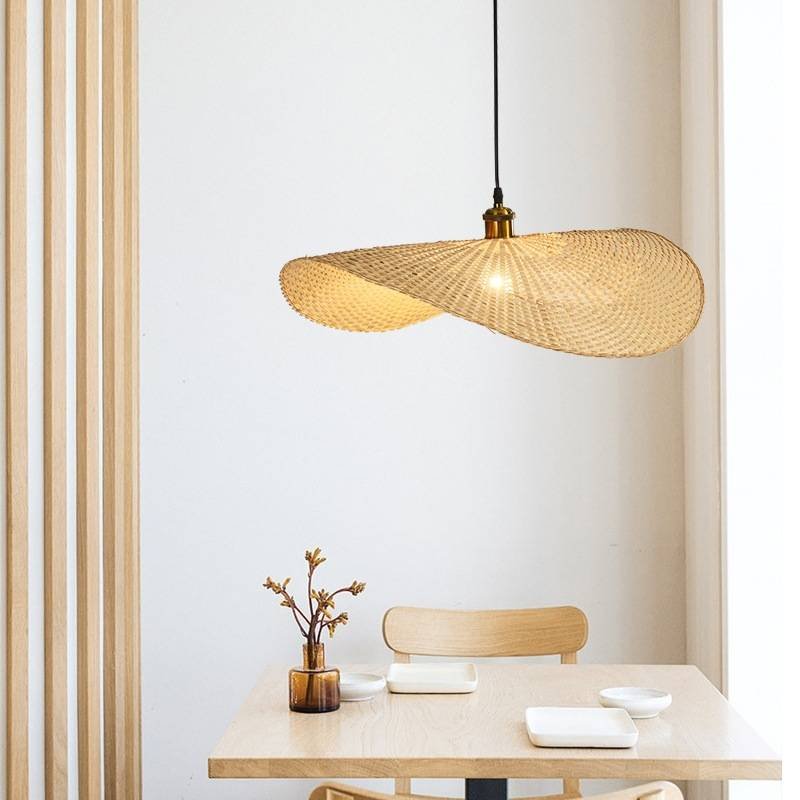 Light My Firefly Bamboo Pendant Light