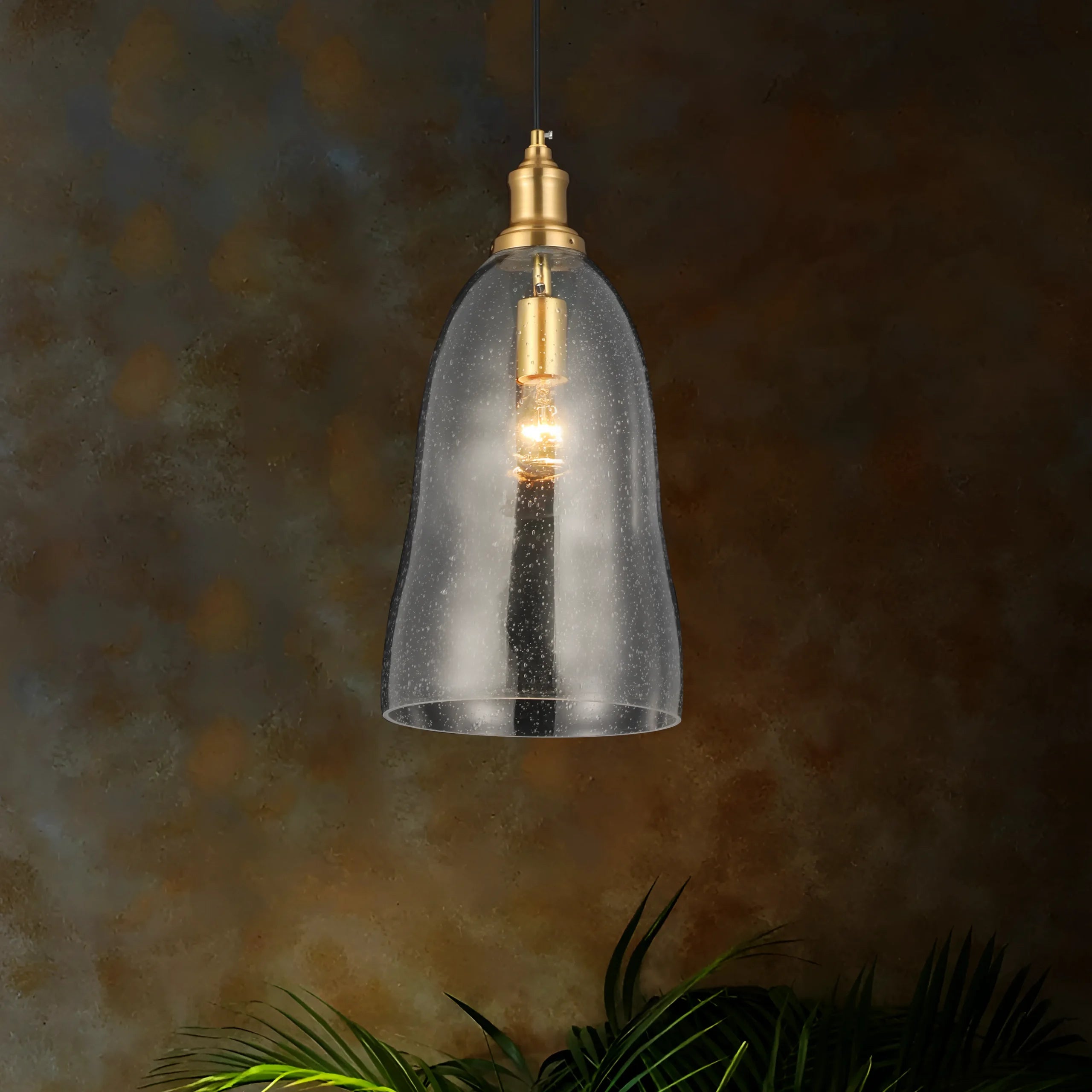 TrioBell Rustic Pendant Light