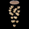 Elysian 19 Modern Shell Chandelier