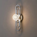 Sylvan Serenity (Curved)Chrome Wall Sconce