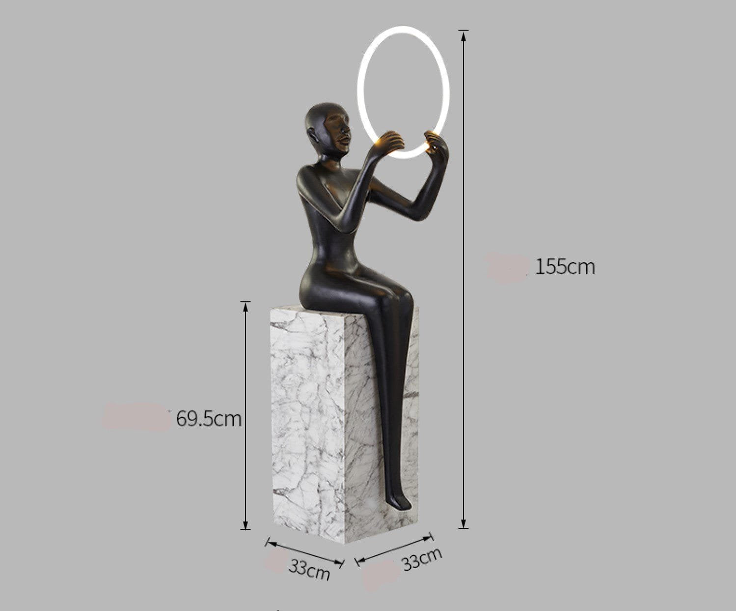 Lulua Female LED Stand