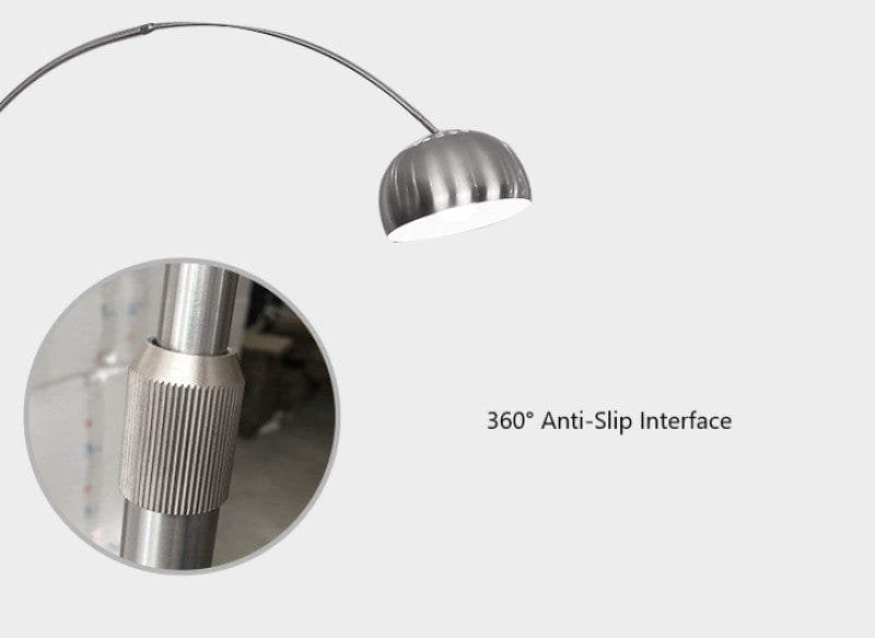 Curve Like CR7 Silver Floor Lamp
