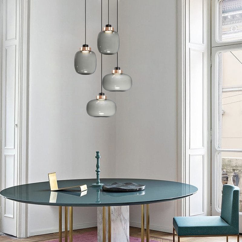 Gratai Oval LED (Glass) Pendant Lamp