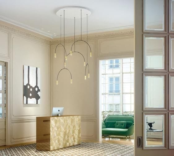 Sinous Twins Pendant Light