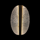 Celestia Crystal Fan Wall Sconce
