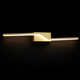 LumaWave Modern Gold LED Wall Light