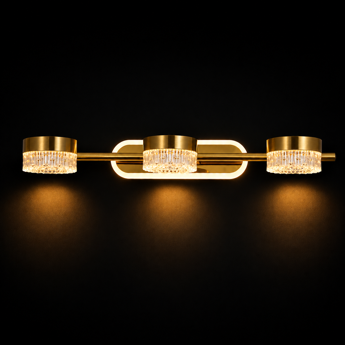 Triora Gold Crystal Glow Vanity MirrorLight