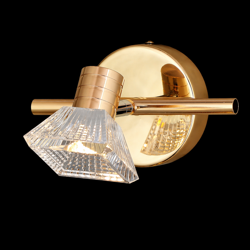 Zyra Crystal Single Wall Lamp