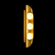 Orbita Brass Globe Wall Sconce