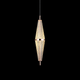 Luminara Crystal Teardrop Pendant Lamp in Rose Gold