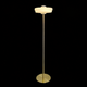 Aurelia White & Gold Modern Floor Lamp