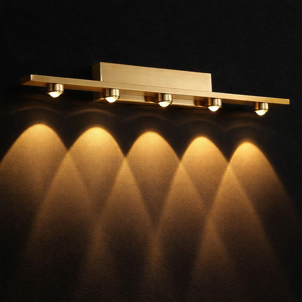 Rayvian 5-Beam Wall Light