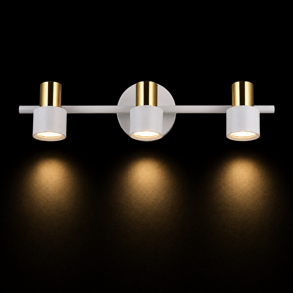 Aurelia Trio LED Wall Spotlight