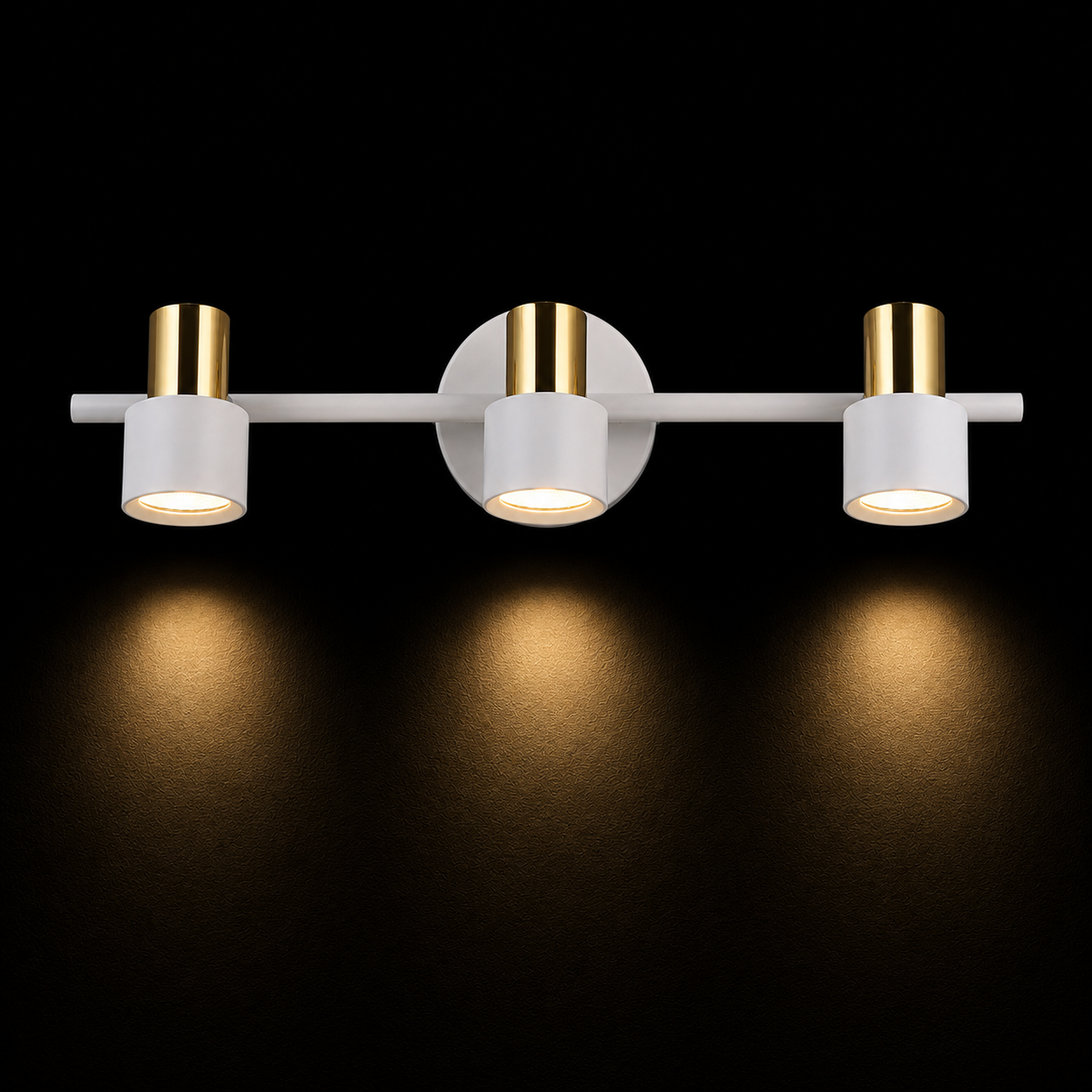 Aurelia Trio LED Wall Spotlight