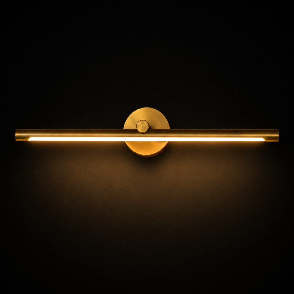 Liora Gold Linear Mirror Lamp