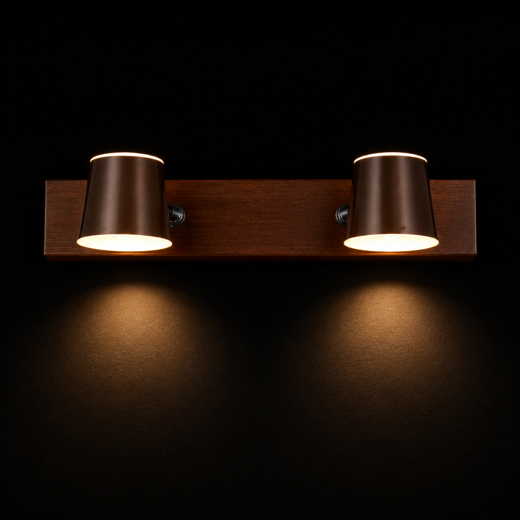 Oakline Twin Wall Light