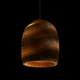 Antique Copper Textured Dome Pendant Light
